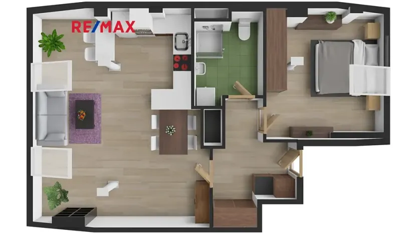 Prodej bytu 2+kk, Plzeň, Rubešova, 59 m2