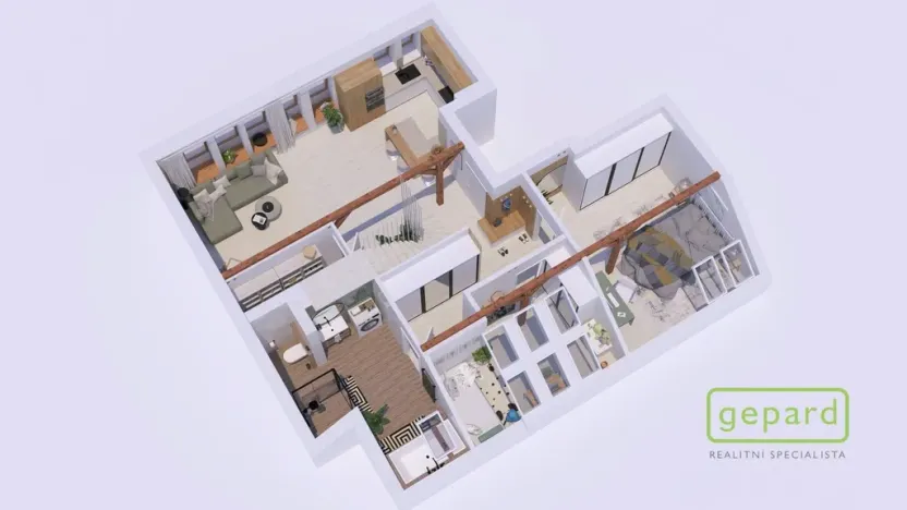 Prodej bytu 2+kk, Brandýs nad Labem-Stará Boleslav - Brandýs nad Labem, Královická, 100 m2