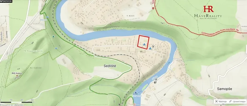 Prodej pozemku pro bydlení, Sázava, 9312 m2