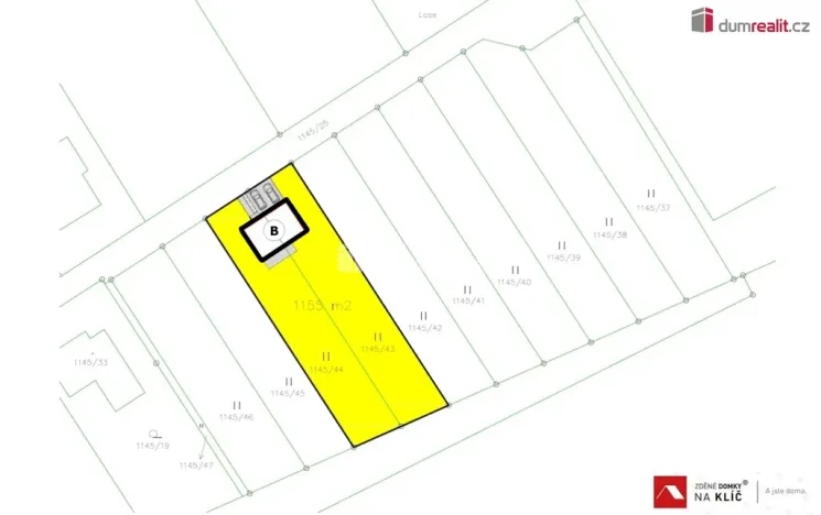 Prodej domu na klíč, Uherský Brod - Těšov, Losy, 120 m2