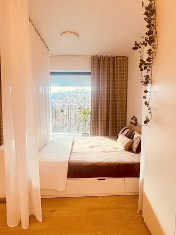 Pronájem bytu 1+kk, Praha - Modřany, Mezi vodami, 50 m2