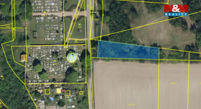 Prodej pole, Lázně Bohdaneč, 13026 m2