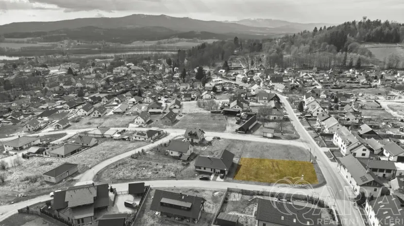 Prodej pozemku pro bydlení, Horní Planá, 1000 m2