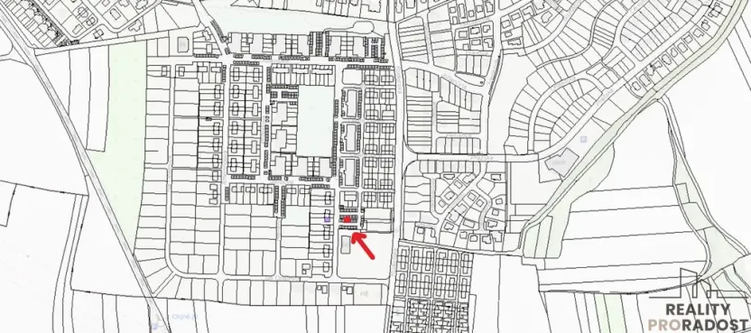 Prodej garážového stání, Chýně, Uherova, 13 m2