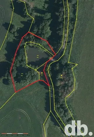 Prodej rybníku, Toužim, 5506 m2