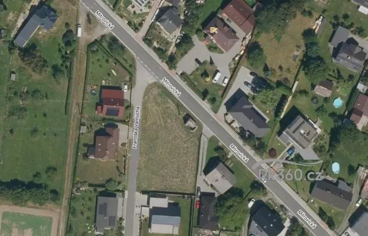 Prodej pozemku pro bydlení, Ostrava - Nová Bělá, 1532 m2