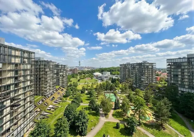 Pronájem bytu 4+kk, Praha - Žižkov, Pitterova, 117 m2