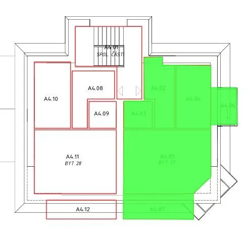 Prodej bytu 2+kk, Bublava, 43 m2