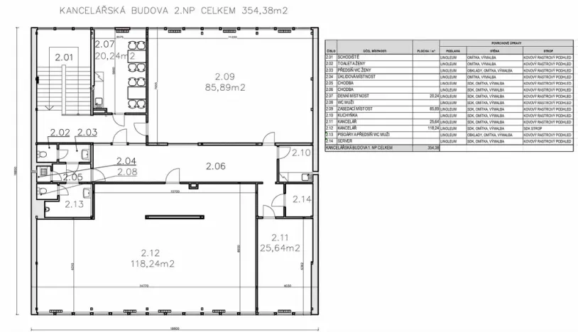 Prodej obchodního prostoru, Brno - Slatina, Hviezdoslavova, 1514 m2