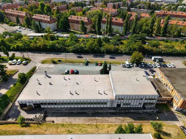 Prodej výrobních prostor, Brno - Slatina, Hviezdoslavova, 1514 m2