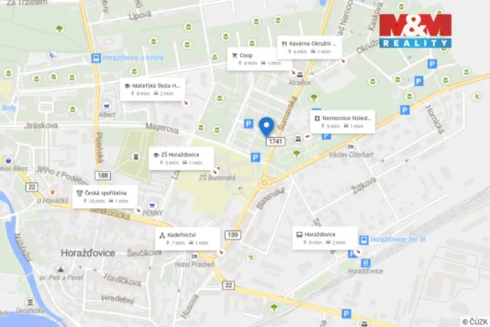 Prodej bytu 2+1, Horažďovice, Šumavská, 50 m2