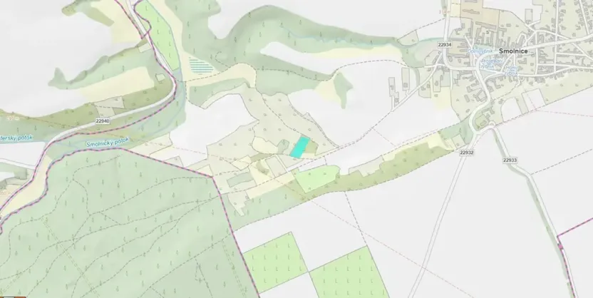 Dražba louky, Smolnice, 3840 m2