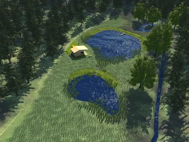 Prodej rybníku, Petrov, 7803 m2