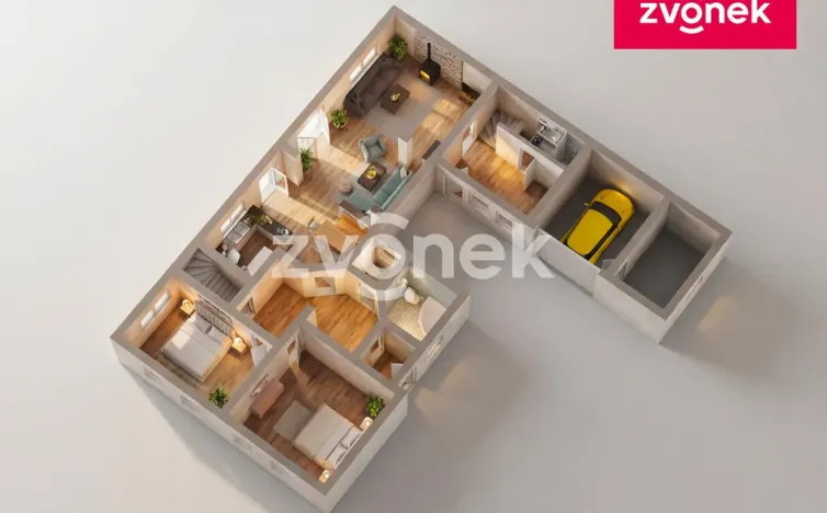 Prodej rodinného domu, Hvozdná, Hlavní, 312 m2