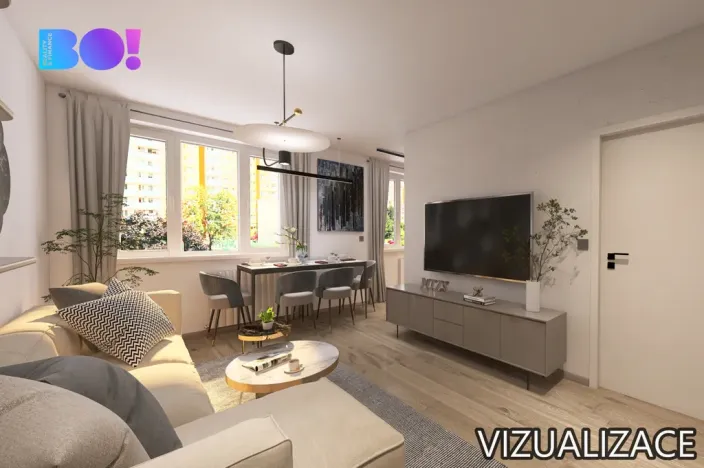 Prodej bytu 3+1, Prostějov, sídl. Svobody, 72 m2