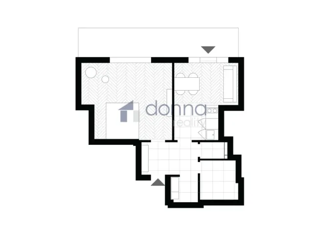 Pronájem bytu 2+kk, Praha, Hartigova, 64 m2