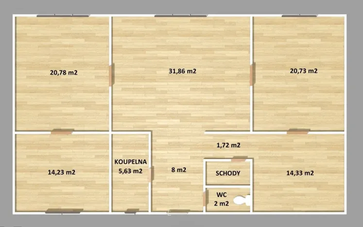 Prodej rodinného domu, Erpužice - Malovice, 120 m2