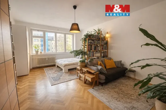 Pronájem bytu 2+kk, Praha - Holešovice, Heřmanova, 55 m2