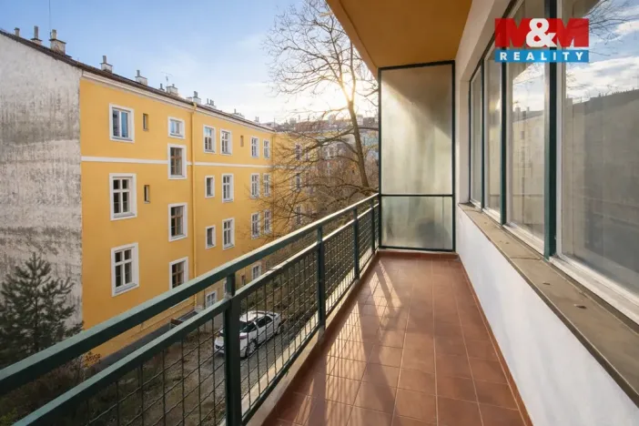 Pronájem bytu 2+kk, Praha - Holešovice, Heřmanova, 55 m2