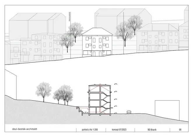 Prodej rodinného domu, Praha - Braník, U družstva Práce, 260 m2
