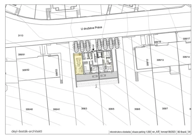 Prodej činžovního domu, Praha - Braník, U družstva Práce, 260 m2
