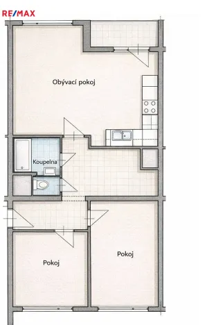 Pronájem bytu 3+kk, Praha - Kamýk, Pšenčíkova, 75 m2