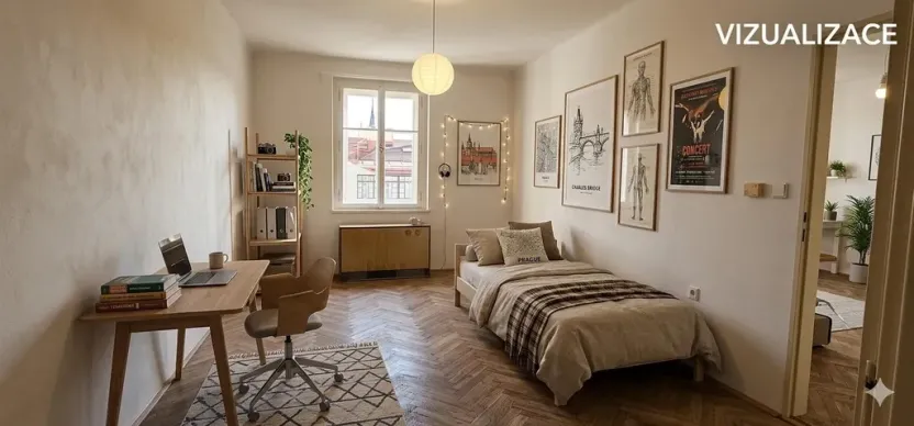 Pronájem bytu 3+1, Praha - Nové Město, Žitná, 90 m2