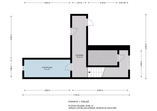 Prodej bytu 3+kk, Jedovnice, Legionářská, 93 m2