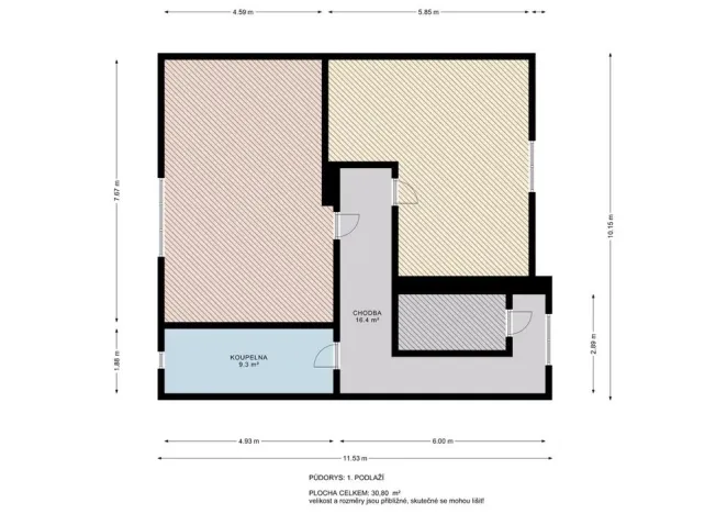 Prodej bytu 3+kk, Jedovnice, Legionářská, 93 m2