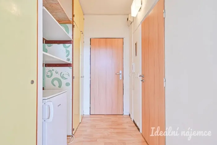 Pronájem bytu 1+kk, Brno - Lesná, Halasovo náměstí, 22 m2