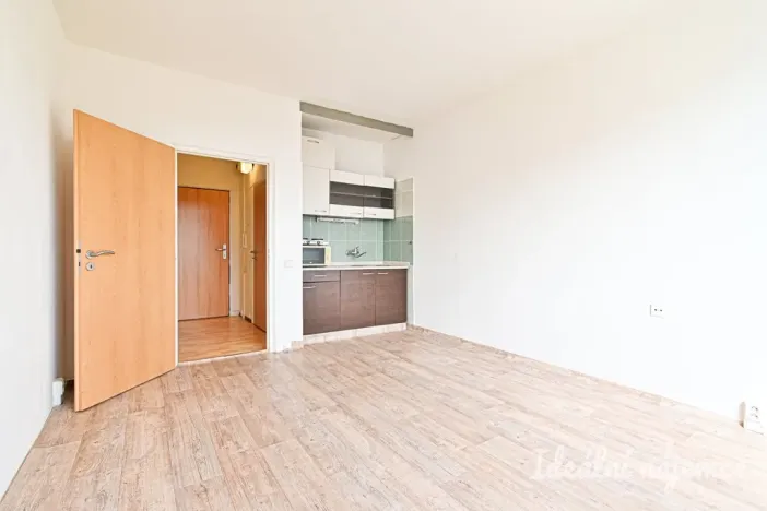 Pronájem bytu 1+kk, Brno - Lesná, Halasovo náměstí, 22 m2