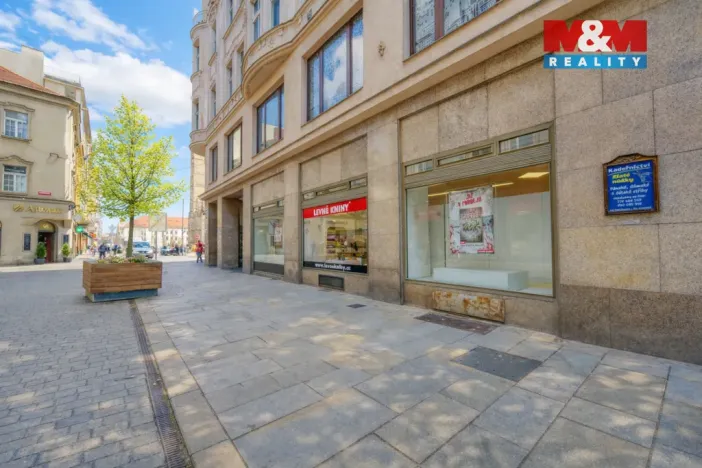 Pronájem obchodního prostoru, Plzeň - Vnitřní Město, Bedřicha Smetany, 304 m2