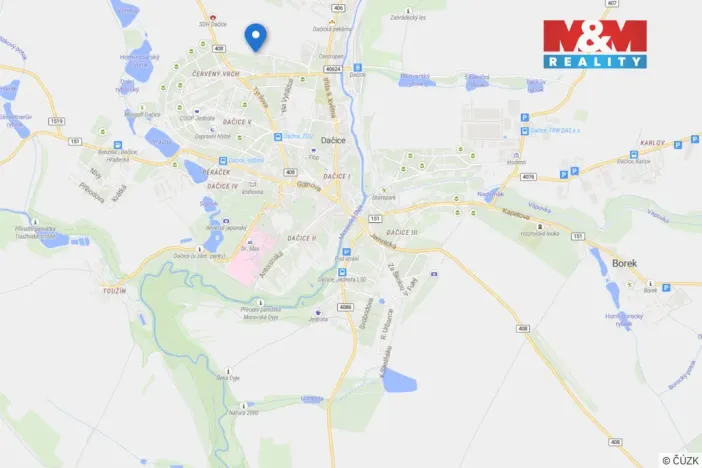 Prodej bytu 3+kk, Dačice - Dačice V, U Stadionu, 55 m2