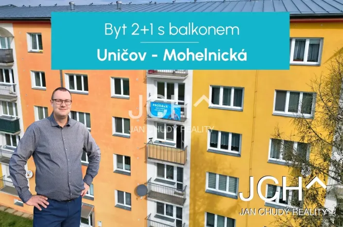 Prodej bytu 2+1, Uničov, Mohelnická, 53 m2