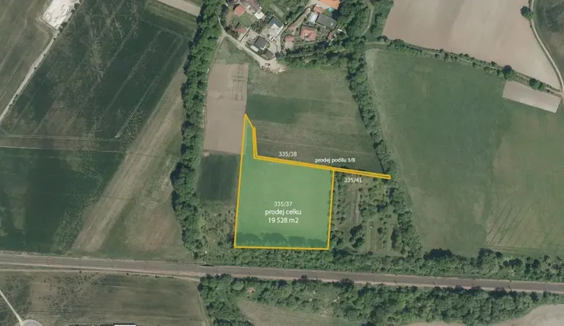 Prodej pole, Pardubice, 22812 m2