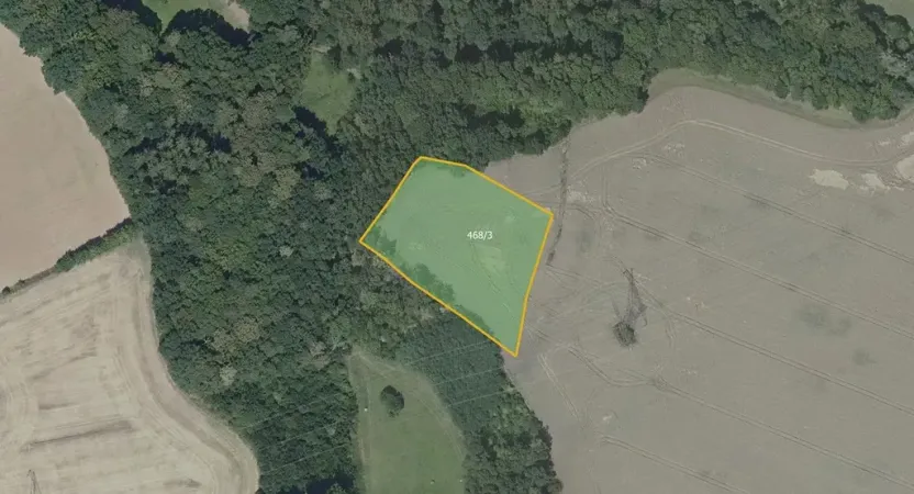 Prodej pole, Praha - Kolovraty, 1841 m2