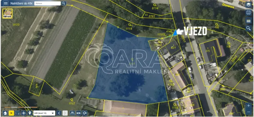 Prodej sadu/vinice, Třebenice, 2527 m2