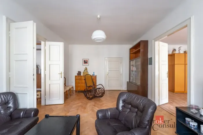 Prodej bytu 3+1, Brno - Veveří, Čápkova, 136 m2