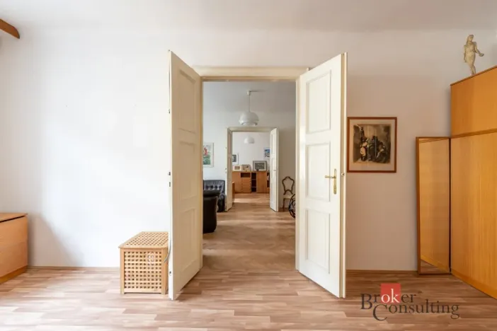 Prodej bytu 3+1, Brno - Veveří, Čápkova, 136 m2