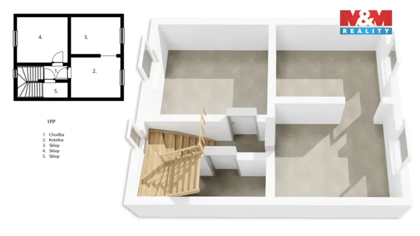 Prodej rodinného domu, Ústí nad Labem - Střekov, Rubensova, 128 m2