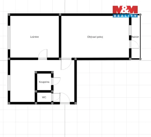 Prodej bytu 2+1, Ostrava - Hrabůvka, Provaznická, 56 m2