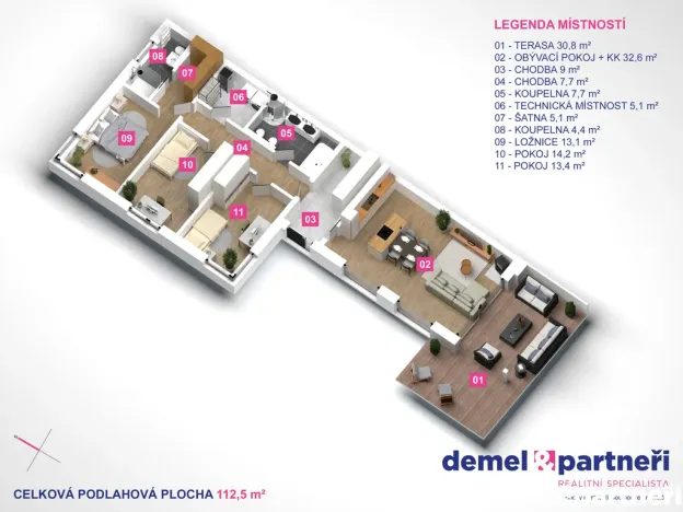 Prodej rodinného domu, Vladislav, 112 m2