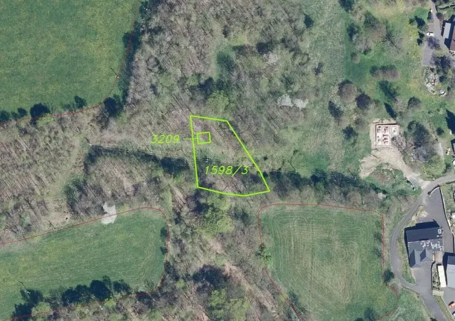 Prodej pozemku, Petrovice, 1719 m2