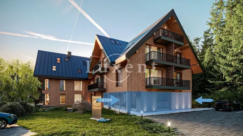Prodej obchodního prostoru, Harrachov, 108 m2