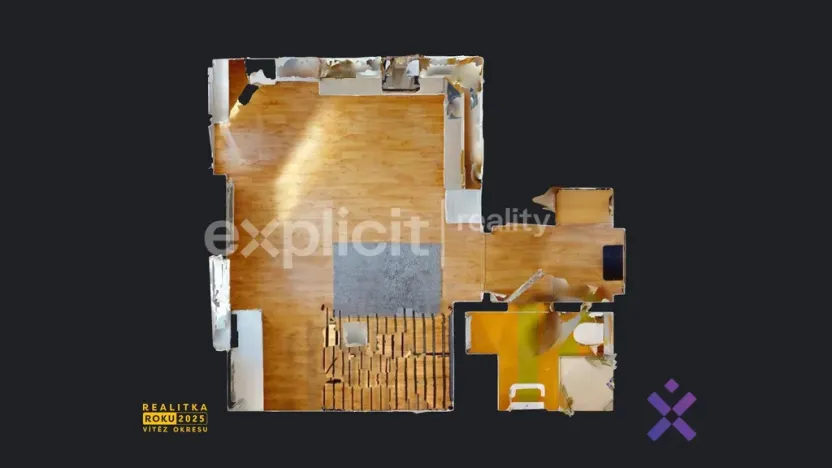 Pronájem bytu 1+kk, Zlín, Plesníkova, 30 m2