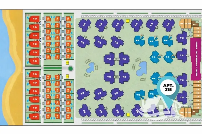 Prodej bytu 3+kk, Santa Maria, Kapverdy, 73 m2