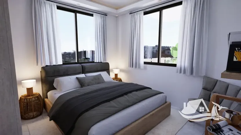 Prodej bytu 2+1, Deryneia, Kypr, 78 m2