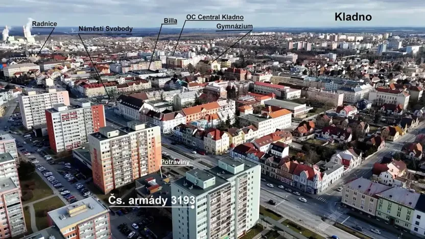 Prodej bytu 4+1, Kladno, Čs. armády, 92 m2