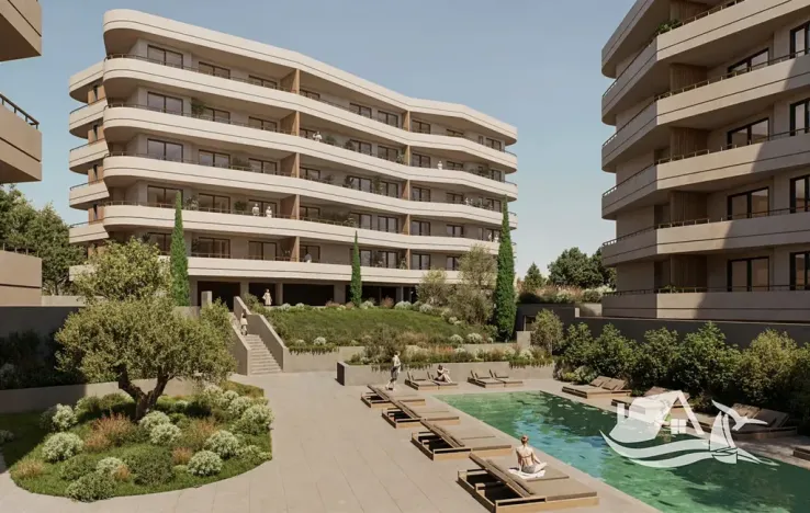 Prodej bytu 1+1, Lemesos, Kypr, 50 m2