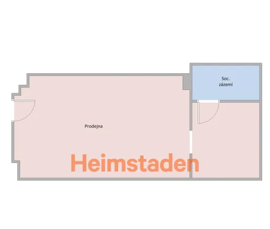 Pronájem obchodního prostoru, Karviná - Ráj, Školská, 17 m2